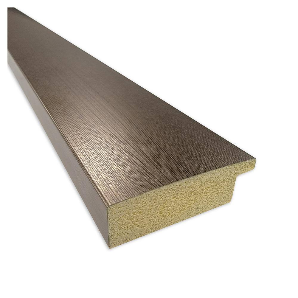 Blaine Light Bronze Narrow 11x14 Polystyrene Wall Frame