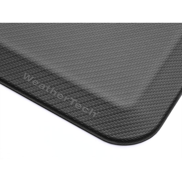 WeatherTech Comfort Mat-Stone DESIGN-BLACK