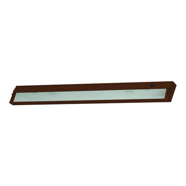 Titan Lighting Aurora 5-Light Bronze Under Cabinet Light