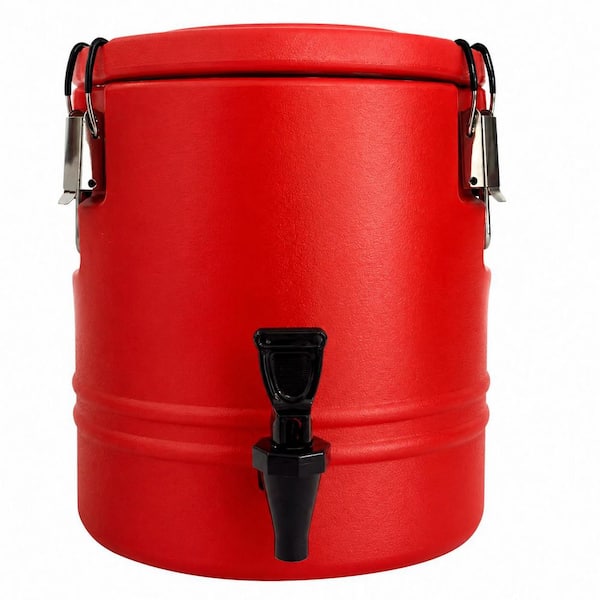 3.5 gal. Insulated Hot and Cold Beverage Dispenser, 304 Stainless Steel Interior for Parties Camping