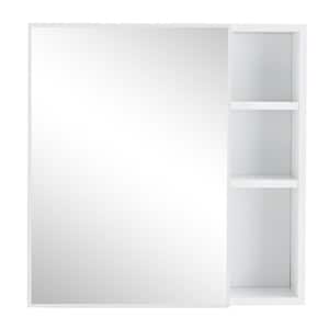 21.70 in. W x 5.00 in. D x 22.00 in. H Bathroom Storage Wall Cabinet in White
