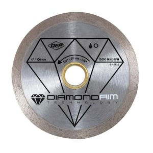 4 in. Diamond Blade for Wet or Dry Tile Saws for Ceramic Tile