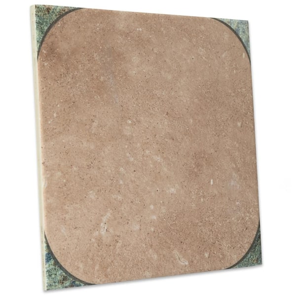Atlas Star Quartet Cotto Ocean 10 in. x 10 in. Porcelain Floor and Wall Tile (10.88 sq. ft. /Case)