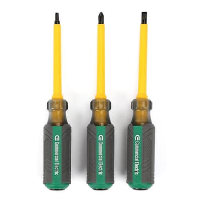 3-Pieces Insulated Screwdriver
