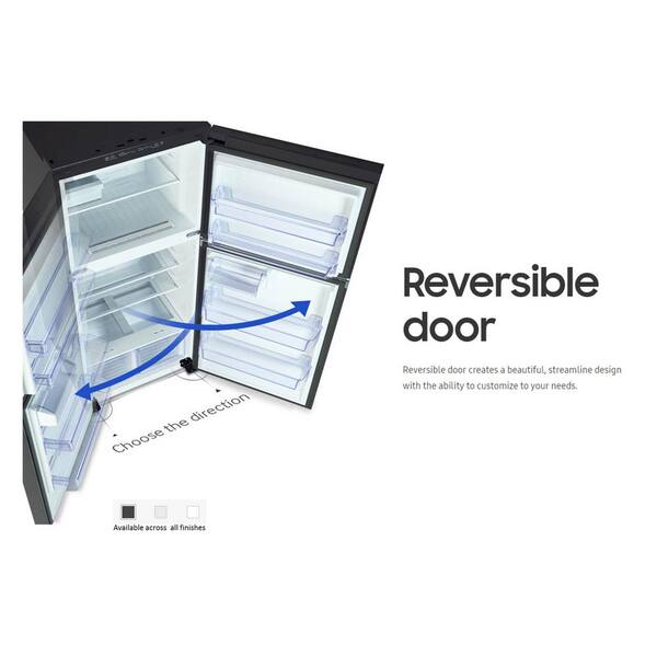 samsung reversible door refrigerator