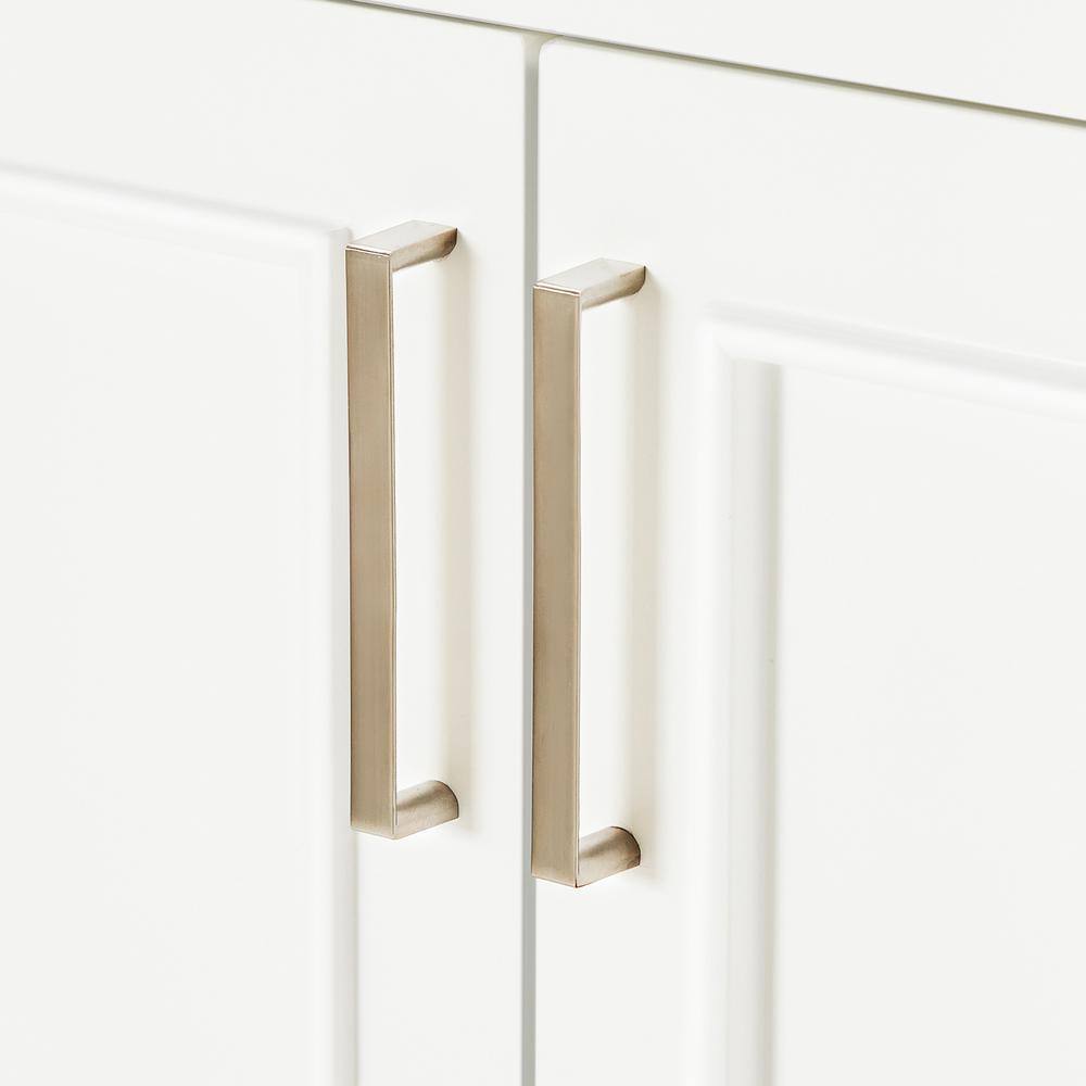 Stafford White Solid Wood 42.75" Freestanding Bathroom Vanity Cabinet