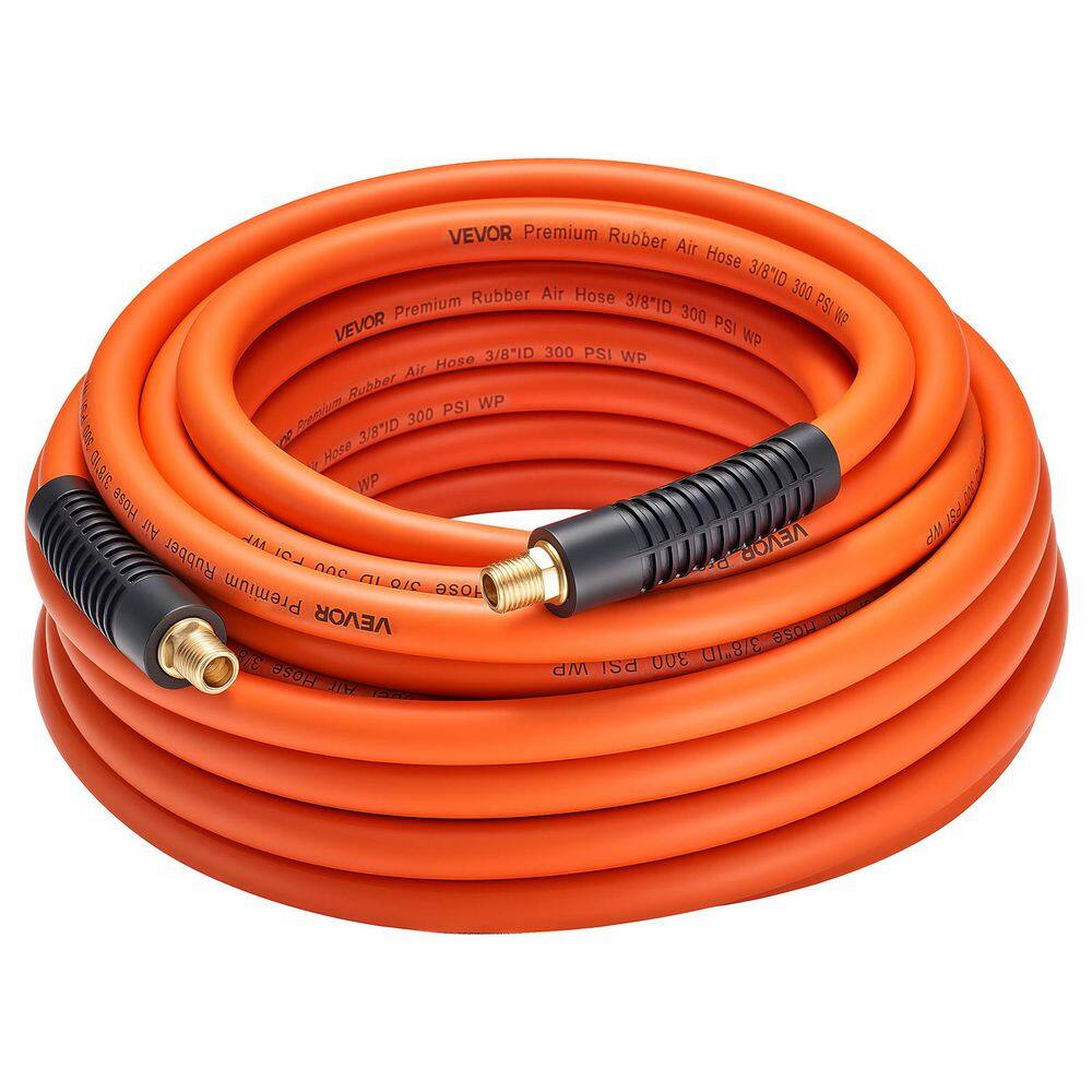 Air Hose, 3/8in. x 50ft. Hybrid Air Hose, Lightweight, Kink Resistant, Pneumatic Hoses 1/4 in. Solid Brass Male Fitting price history on PriceWatchPro
