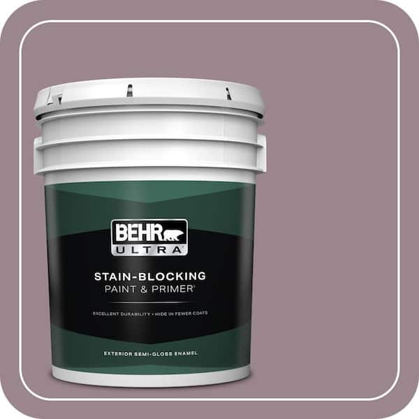 BEHR ULTRA 5 gal. #PPU17-14 Dream Sunset Semi-Gloss Enamel Exterior Paint & Primer