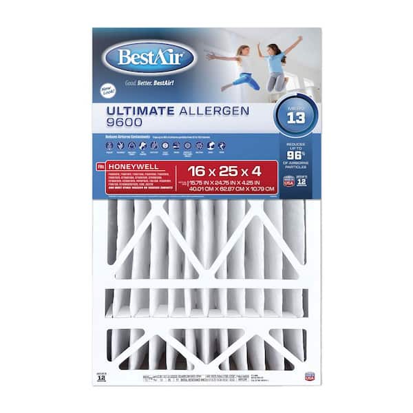 16 x 25 x 4 Honeywell FPR 10 Air Cleaner Filter