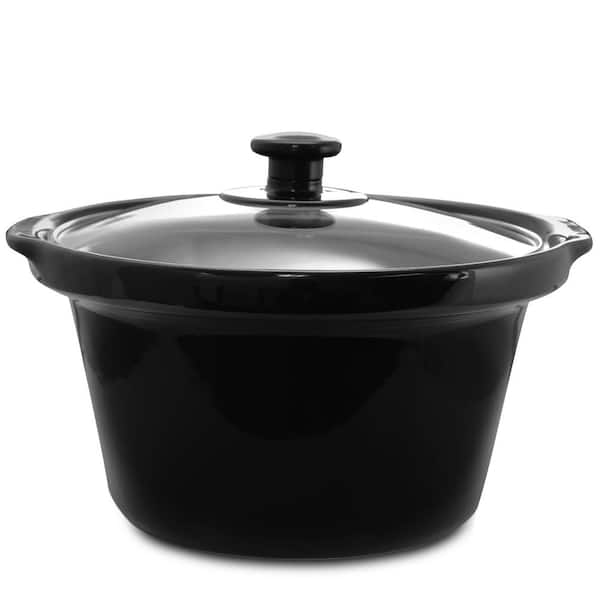 MegaChef Triple 2.5 Qt. Slow Cooker and Buffet Server in Copper with 3-Pots  and Lid Rests 985116002M - The Home Depot
