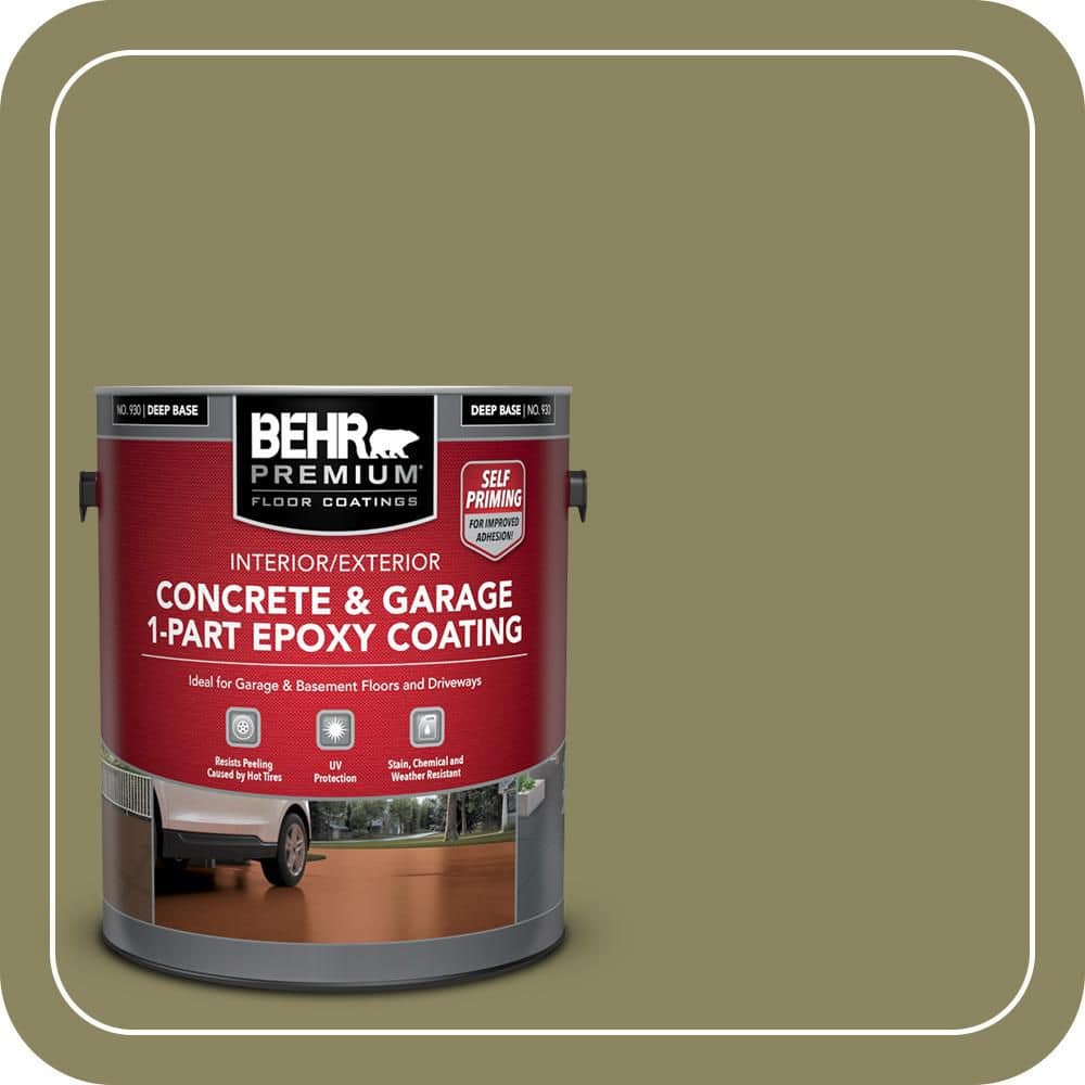 1 gal. #S350-5 Green Scene Self-Priming 1-Part Epoxy Satin Interior/Exterior Concrete and Garage Floor Paint price history on PriceWatchPro