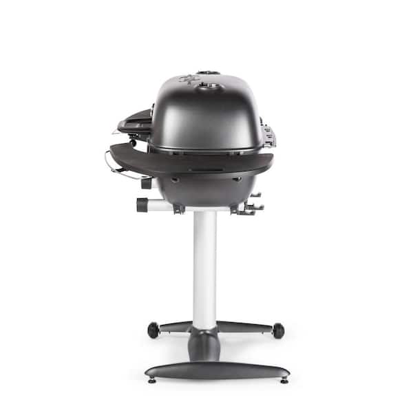 PK Grills PKGO Portable Charcoal Grill in Gray Silver with Flipkit  PK200-SFL - The Home Depot