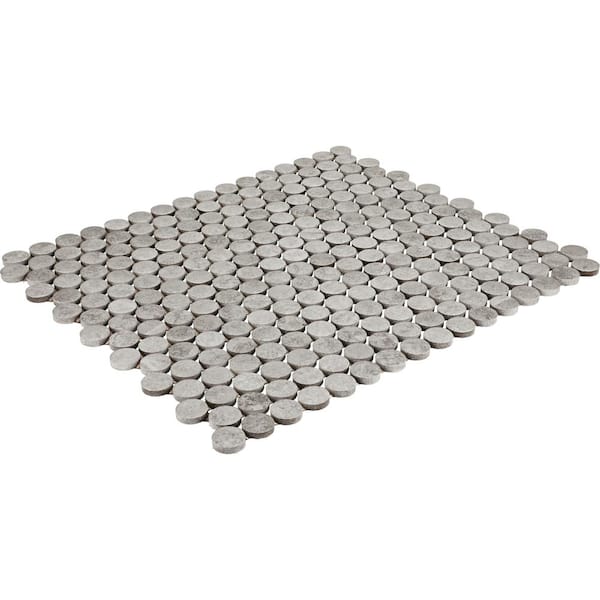 silver-stone  Daltile Restore Silver Stone 11 in. x 13 in. Glazed Ceramic