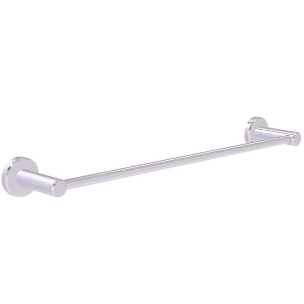 Allied Brass Malibu 24 in. Towel Bar in Satin Chrome