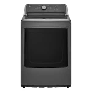 7.3 cu. ft. Vented Gas Dryer in Monochrome Grey with Sensor Dry