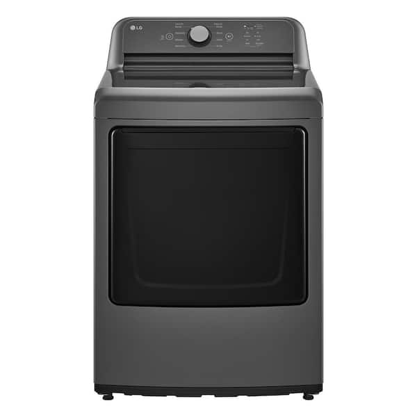 LG 7.3 cu. ft. Vented Gas Dryer in Monochrome Grey with Sensor Dry