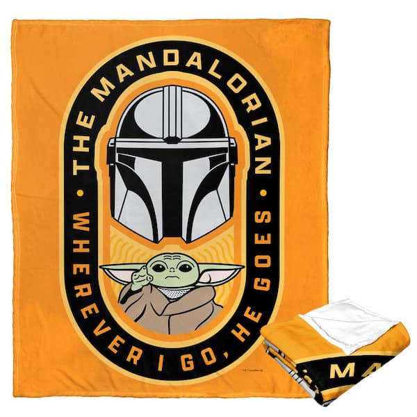 Star wars the mandalorian throw online blanket