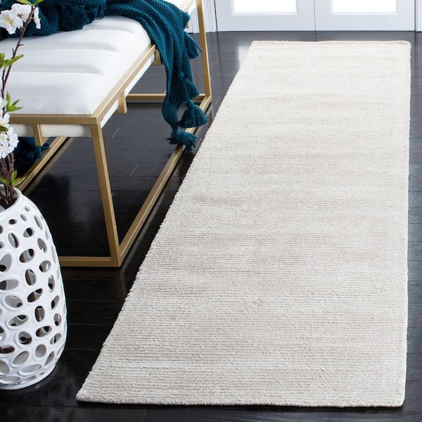 Himalaya 2 ft. x 12 ft. Beige Horizontal Gradient Runner Rug