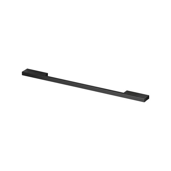 Fisher & Paykel Contemporary Square Fine Handle Kit in Black for 30 in. RS3084 Bottom Mount Column (2-Piece)