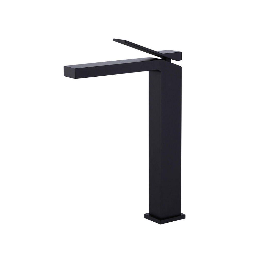 Single Handle Single Hole Brass Bathroom Sink Faucet in Matte Black price history on PriceWatchPro