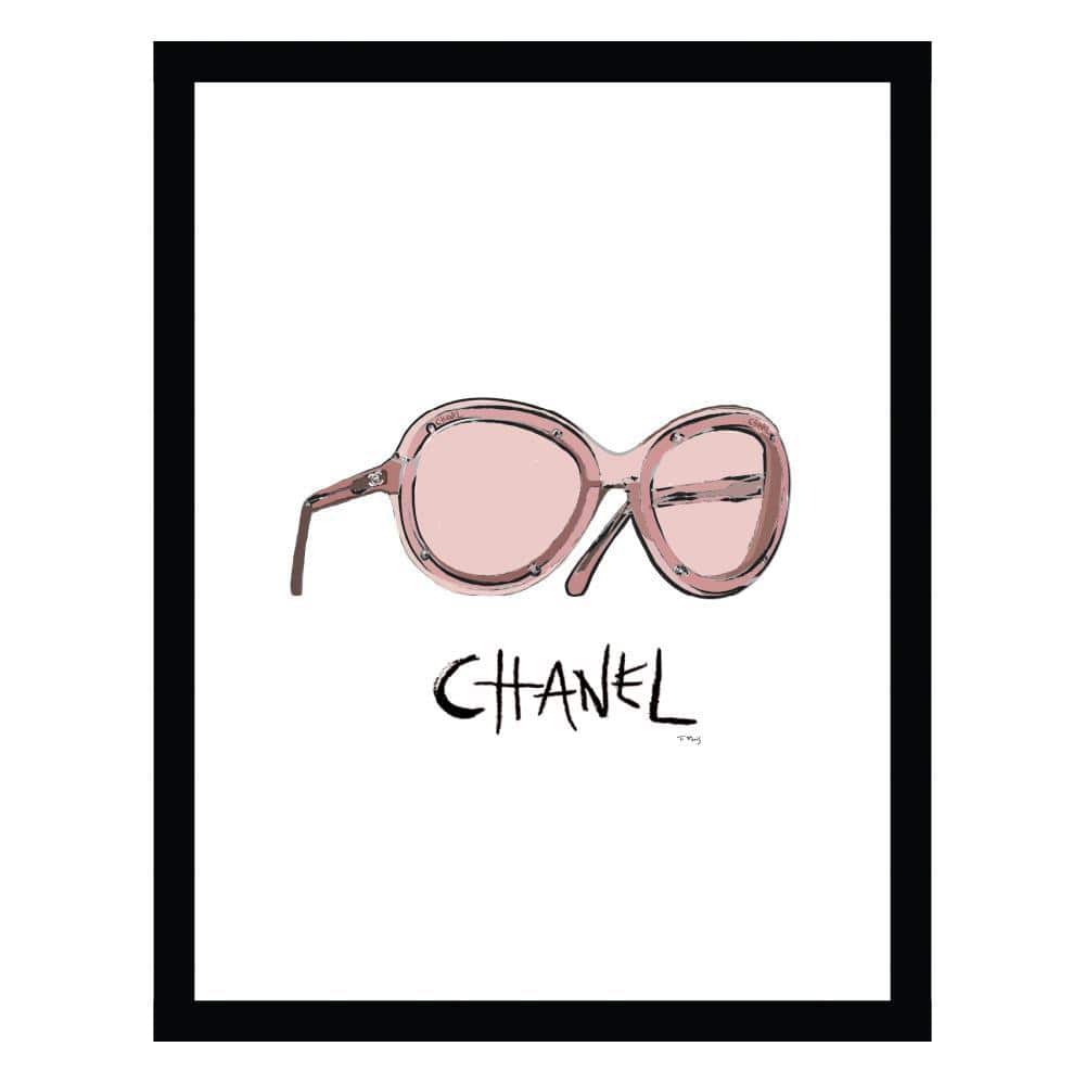 Fashion Glam Designer Sunglasses Fairchild Paris 1-Piece Framed Graphic Print Abstract Poster Art Print 18 in. x 14 in. price history on PriceWatchPro