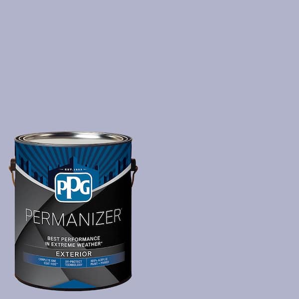 PERMANIZER 1 gal. PPG1170-4 Spring Lilac Flat Exterior Paint