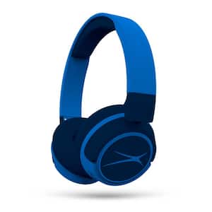 2 N 1 Blue Wireless Over the Head Headphone - 2-Tone