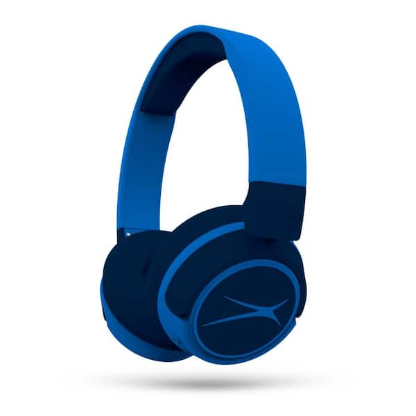 Altec Lansing 2 N 1 Blue Wireless Over the Head Headphone - 2-Tone