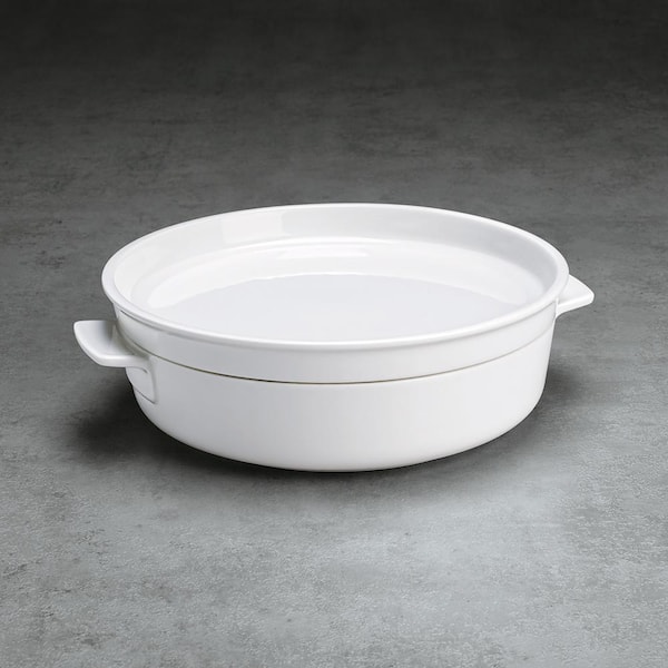 Villeroy & Boch Clever Cooking 2-Piece 11 in. Round Casserole Dish Lid 1360216200 - The Home Depot