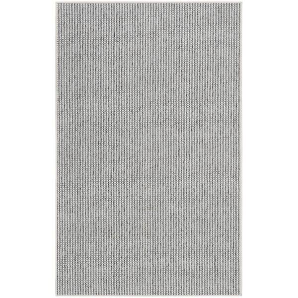Nourison Natural Texture Ivory doormat 2 ft. x 4 ft. All-Over Design Contemporary Area Rug