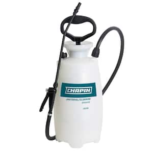 2 Gal. Industrial Janitorial/Sanitation Sprayer with Adjustable Poly Cone Nozzle