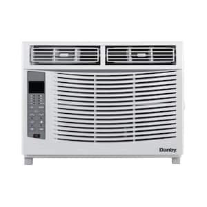 6,000 BTU (DOE) 115 Volts Window Air Conditioner Cools 250 Sq. Ft. with Remote in White