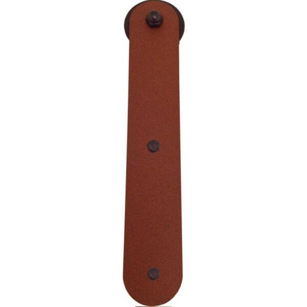 Quiet Glide 2 in. x 12-1/4 in. New Age Rust Stick Strap Roller with 3 in. Wheel
