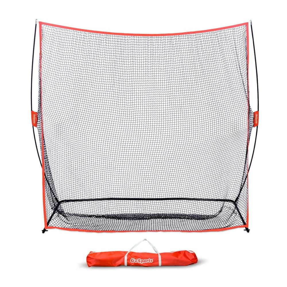 GoSports Golf Practice Hitting Net  Huge 7’ x 7’ Personal Driving Range for Indoor or Outdoor Swing Practice  Designed by Golfers for Golfers