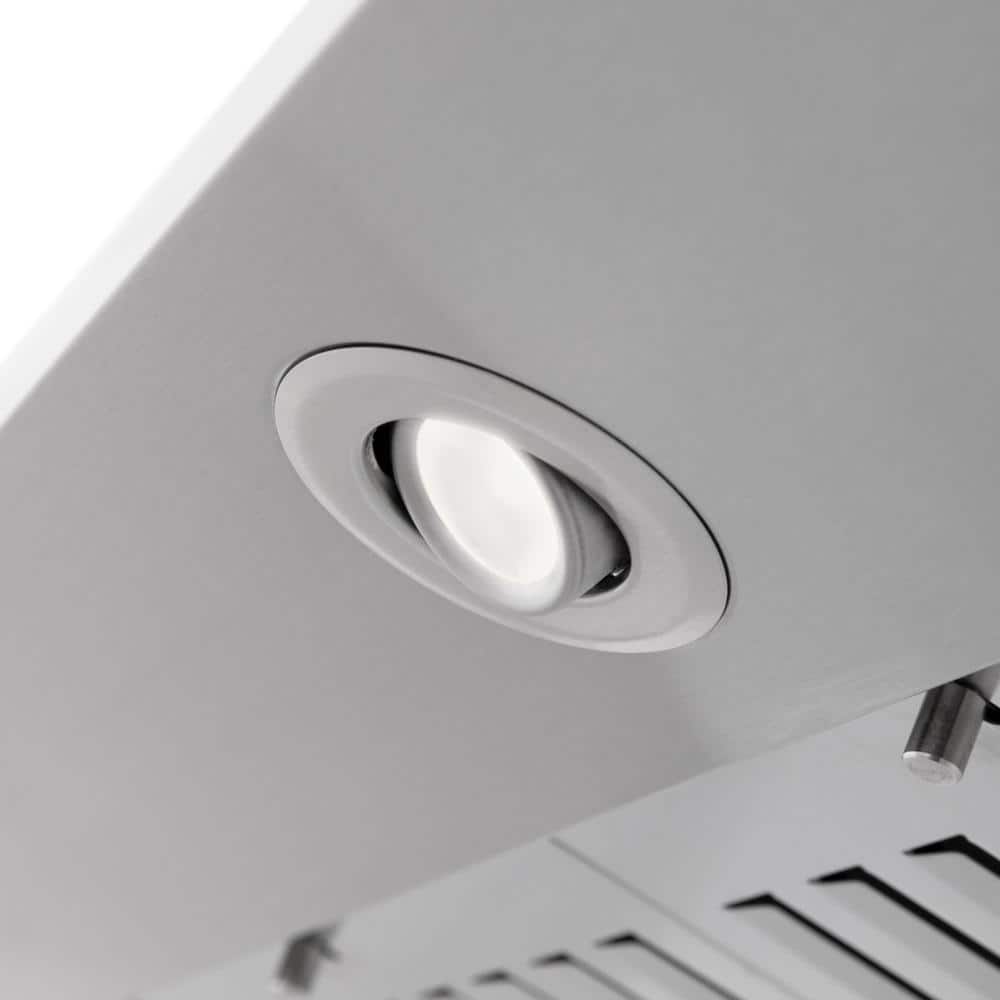 36-inch Stainless Steel Wall Mount Range Hood with Bluetooth Speakers