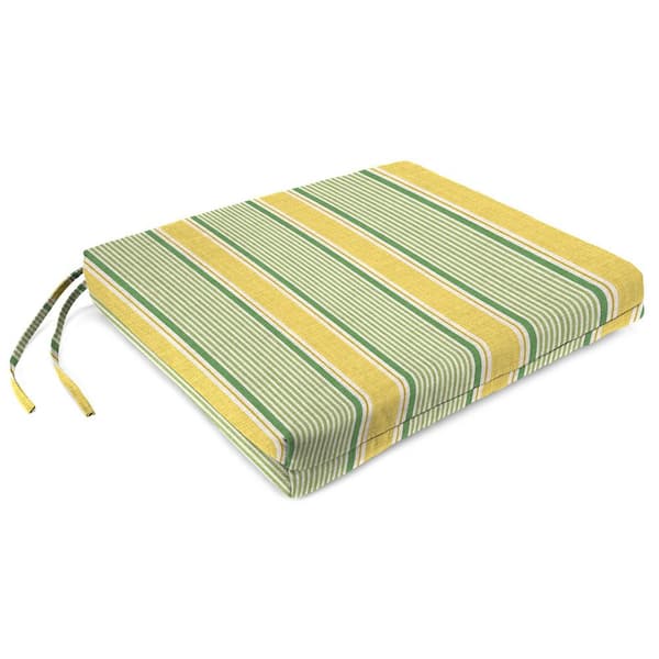 19 in. W x 17 in. D x 2 in. T Rectangular Outdoor Seat Cushion in Corky Wheat