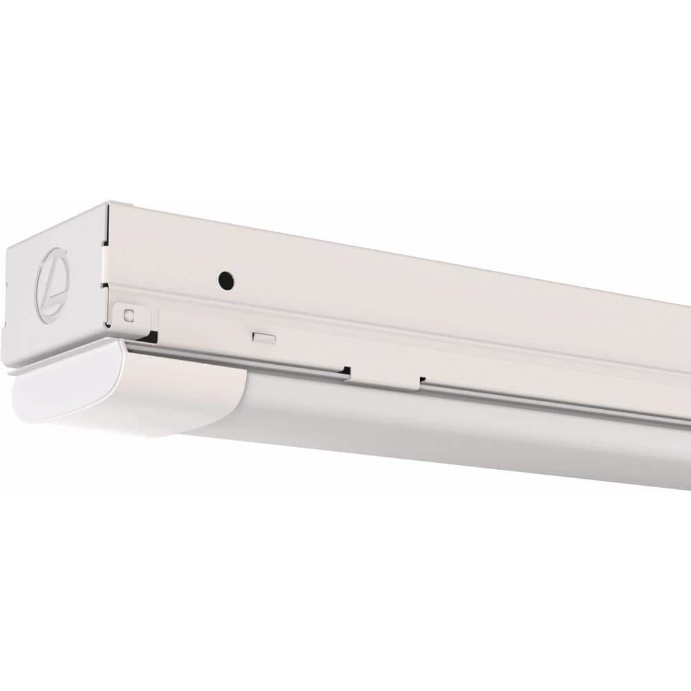 8-Foot White LED Adjustable Strip Light Fixture
