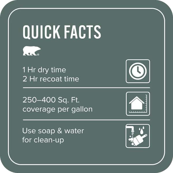 1 gal. #PPU14-18 Laguna Blue One-Coat Hide Satin Enamel Interior Paint & Primer