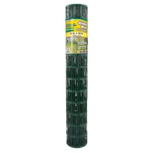 2 in. x 4 in. Mesh x 4 ft. x 50 ft. 14-Gauge Zinc-Coated PVC Coated Welded Wire Fence