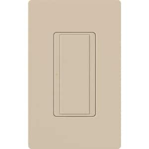 Maestro 8 Amp Multi-Location Digital Push Button Light Switch, Beige (MSC-S8AM-TP)