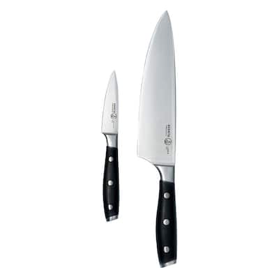 Avanta 2-Piece Stainless Steel Chef Knife and Paring Knife Set