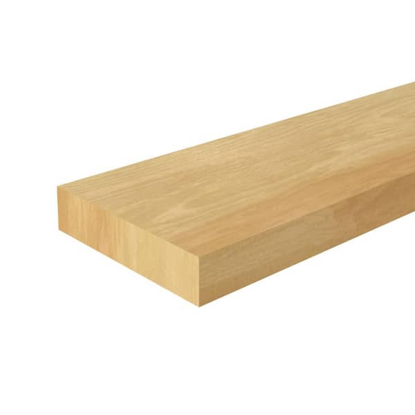 3/4 in. D x 3-1/2 in. W x 96 in. L Unfinished Solid Poplar Wood 1 x 4 S4S Moulding
