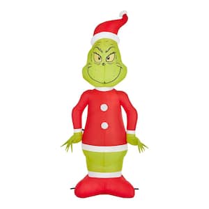 4 ft. LED Grinch Inflatable