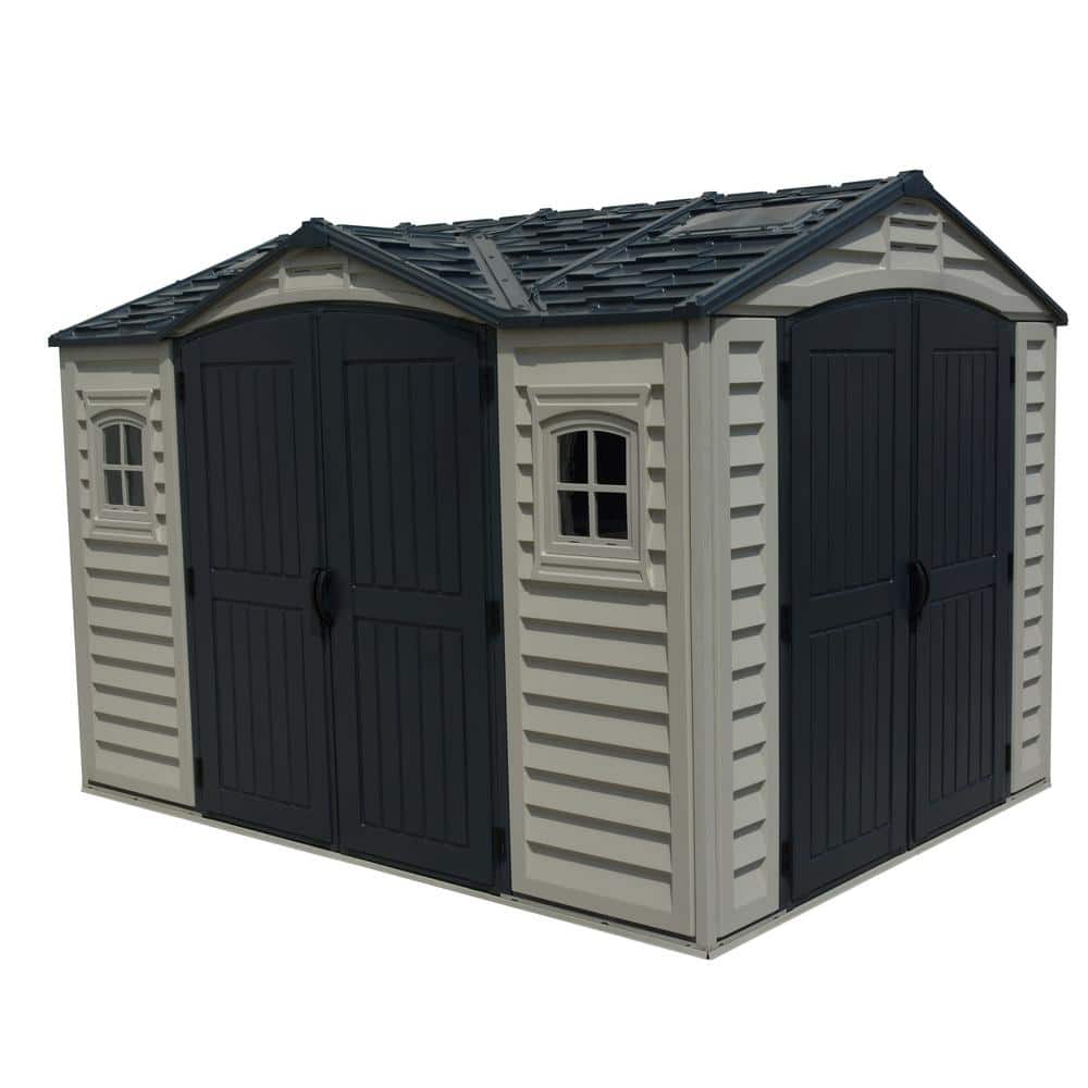 Apex Pro 10.7 ft. x 8.2 ft. Vinyl Storage Building