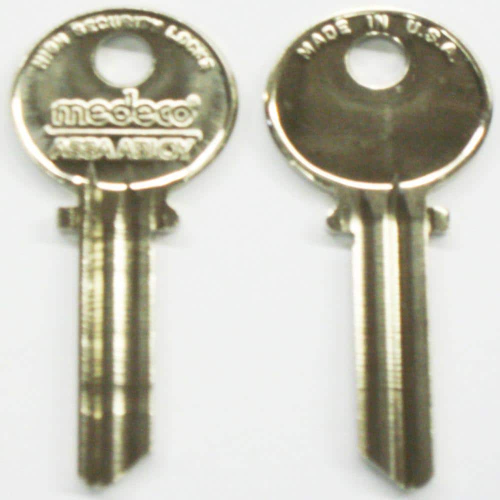 medeco Key Blank Biaxial 105600 The Home Depot