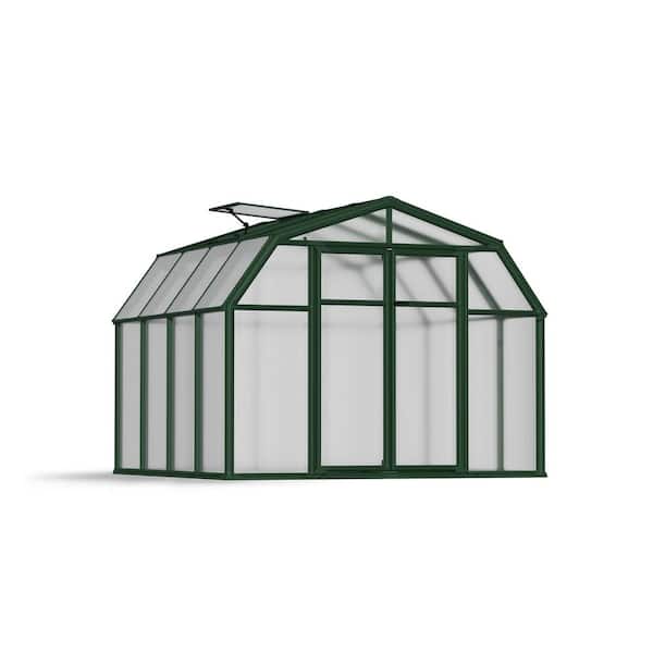 CANOPIA by PALRAM Hobby Gardener 8 ft. x 8 ft. Green/Diffused DIY Greenhouse Kit