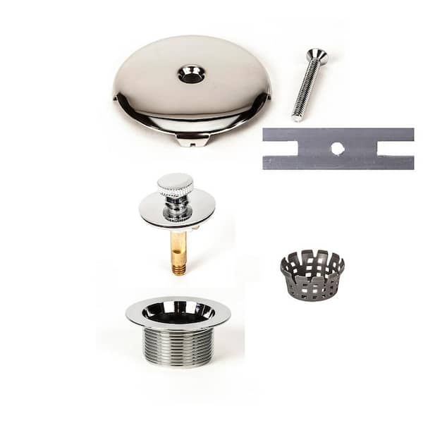 PF WaterWorks Lift Turn Tub Drain Trim Kit CH