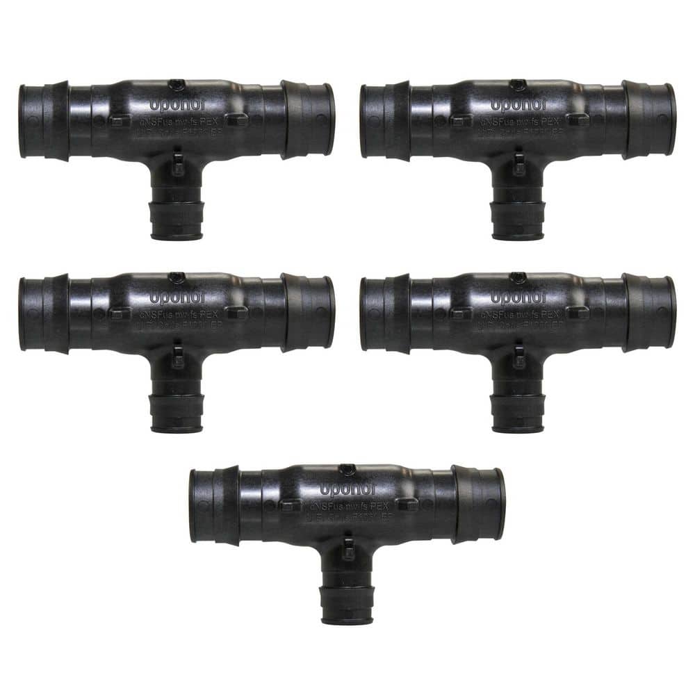 ProPEX 3/4 in. x 3/4 in. x 1/2 in. PEX-A Expansion Barb Engineered Polymer Reducing Tee (5-Pack) price history on PriceWatchPro