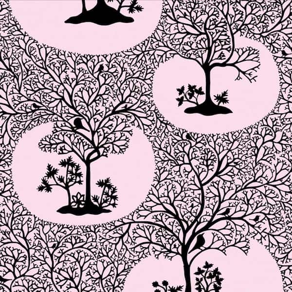Graham & Brown Magical Forest Rose Wallpaper