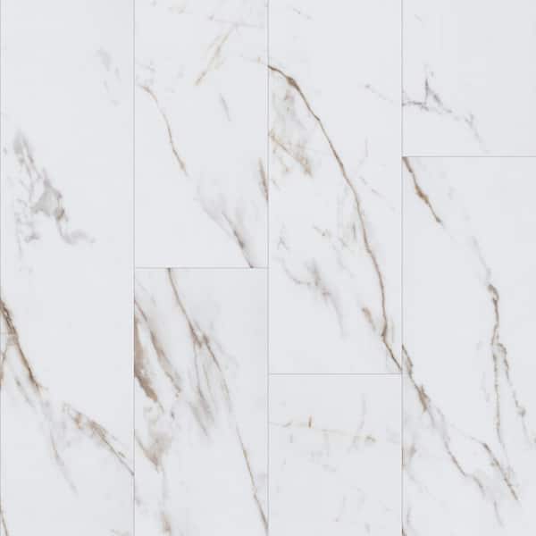 Lifeproof Eagle Ridge Marble 22 MIL 9.06 in. W x 48.03 in. L Waterproof Click Lock Vinyl Plank Flooring (21.15 sq. ft. /Case)
